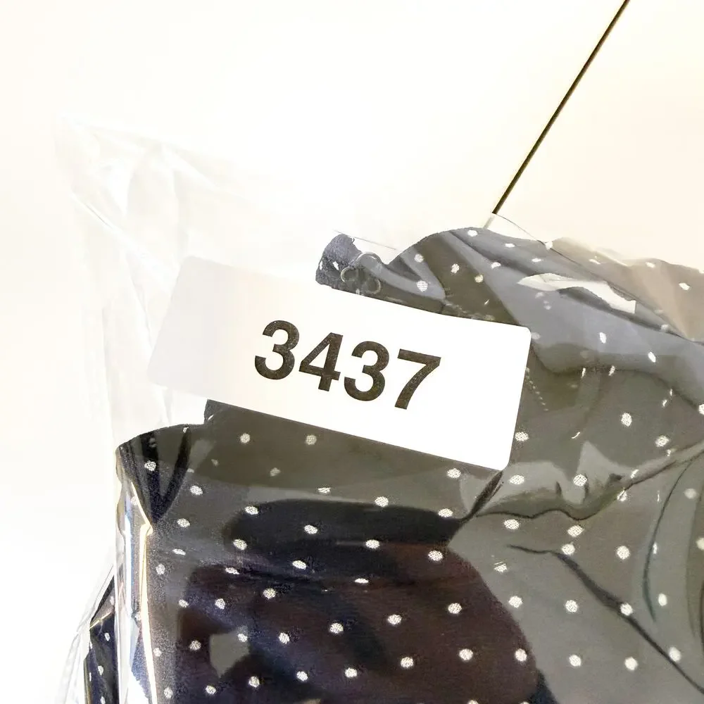 Reformation Elaine Navy Blue Polka Dot Mock Neck Wide Leg Jumpsuit - 2 - Picture 10 of 10